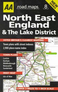Abbildung von: North East England and the Lake District - Automobile Association