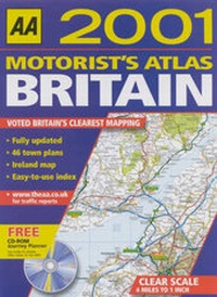 Abbildung von: Motorist's Atlas Britain 2001 - Automobile Association