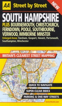 Abbildung von: AA Street by Street Hampshire, South - Automobile Association