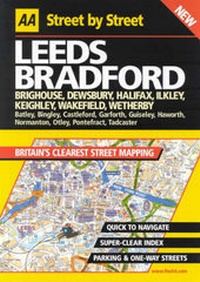 Abbildung von: AA Street by Street Leeds, Bradford - Automobile Association