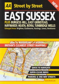 Abbildung von: AA Street by Street Sussex, East - Automobile Association