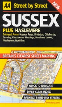 Abbildung von: AA Street by Street Sussex - Automobile Association