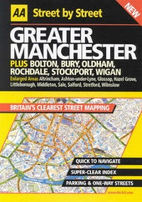 Abbildung von: AA Street by Street Greater Manchester - Automobile Association