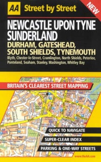 Abbildung von: AA Street by Street Newcastle Upon Tyne, Sunderland - Automobile Association