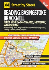 Abbildung von: AA Street by Street Reading, Basingstoke, Bracknell - Automobile Association