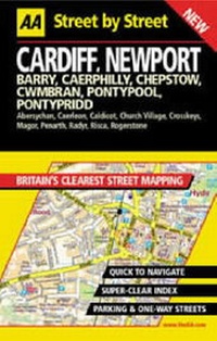 Abbildung von: AA Street by Street Cardiff, Newport - Automobile Association