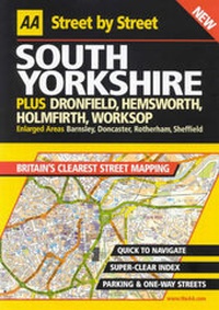 Abbildung von: AA Street by Street Yorkshire, South - Automobile Association