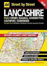 Abbildung von: AA Street by Street Lancashire - Automobile Association