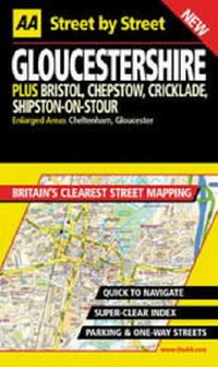 Abbildung von: AA Street by Street Gloucestershire - Automobile Association