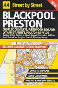Abbildung von: AA Street by Street Blackpool, Preston - Automobile Association