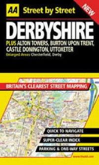 Abbildung von: AA Street by Street Derbyshire - Automobile Association