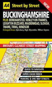 Abbildung von: AA Street by Street Buckinghamshire - Automobile Association
