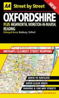 Abbildung von: AA Street by Street Oxfordshire - Automobile Association