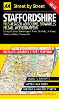 Abbildung von: AA Street by Street Staffordshire - Automobile Association