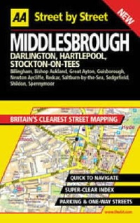 Abbildung von: AA Street by Street Middlesbrough - Automobile Association