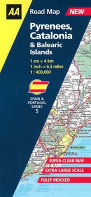 Abbildung von: Pyrenees, Catalonia and Balearic Islands - Automobile Association