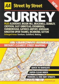 Abbildung von: AA Street by Street Surrey - Automobile Association