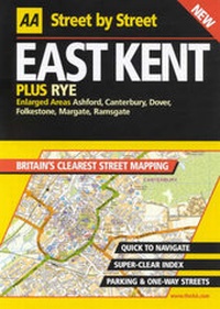 Abbildung von: AA Street by Street Kent, East - Automobile Association