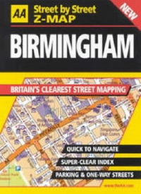 Abbildung von: AA Street by Street Z-map Birmingham - Automobile Association