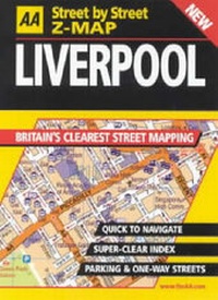Abbildung von: AA Street by Street Z-map Liverpool - Automobile Association