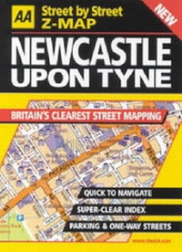 Abbildung von: AA Street by Street Z-map Newcastle Upon Tyne - Automobile Association