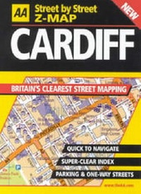 Abbildung von: AA Street by Street Z-map Cardiff - Automobile Association