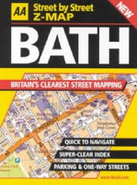 Abbildung von: AA Street by Street Z-map Bath - Automobile Association