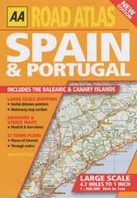 Abbildung von: Road Atlas Spain and Portugal - Automobile Association