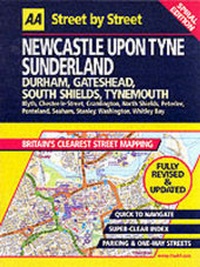 Abbildung von: AA Street by Street Newcastle upon Tyne, Sunderland: Maxi - Automobile Association