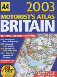 Abbildung von: Motorist's Atlas Britain 2003 - Automobile Association