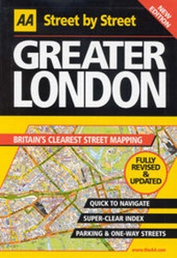 Abbildung von: AA Street by Street Greater London - Automobile Association