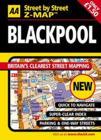 Abbildung von: AA Street by Street Z-Map Blackpool - Automobile Association