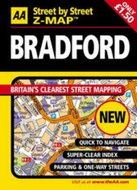 Abbildung von: AA Street by Street Z-Map Bradford - Automobile Association