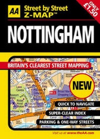 Abbildung von: AA Street by Street Z-Map Nottingham - Automobile Association