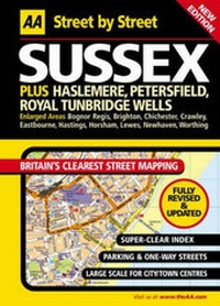 Abbildung von: AA Street by Street Sussex: Maxi - Automobile Association