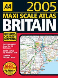 Abbildung von: Maxi Scale Atlas Britain 2005 - Automobile Association