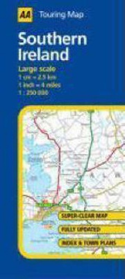 Abbildung von: AA Road Map Southern Ireland - Automobile Association