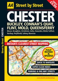 Abbildung von: AA Street by Street Chester Midi - Automobile Association