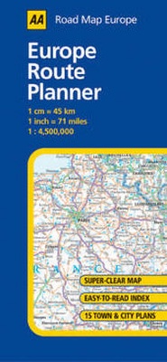 Enlarge image Cover: Europe Route Planner - Automobile Association