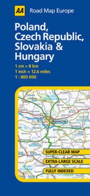 Abbildung von: Poland,Czech Republic,Slovakia and Hungary - Automobile Association