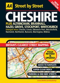 Abbildung von: AA Street by Street Cheshire Maxi - Automobile Association
