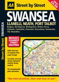 Abbildung von: AA Street by Street Swansea: Midi - Automobile Association