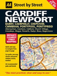 Abbildung von: AA Street by Street Cardiff, Newport: Midi - Automobile Association