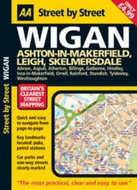 Abbildung von: AA Street by Street Wigan Midi - Automobile Association