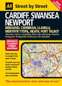 Abbildung von: AA Street by Street Cardiff, Swansea: Maxi - Automobile Association