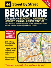 Abbildung von: AA Street by Street Berkshire: Midi - Automobile Association