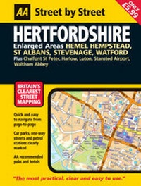 Abbildung von: AA Street by Street Hertfordshire: Midi - Automobile Association