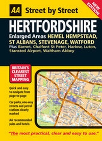 Abbildung von: AA Street by Street Hertfordshire: Maxi - Automobile Association