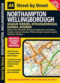 Abbildung von: AA Street by Street Northampton: Midi - Automobile Association