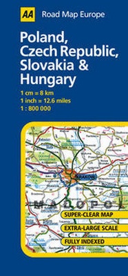 Abbildung von: Poland, Czech Republic, Slovakia and Hungary - Automobile Association